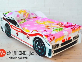 Кровать детская машина Медпомощь в Чёрмозе - chyormoz.magazinmebel.ru | фото