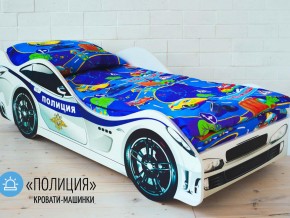 Кровать детская машина Полиции в Чёрмозе - chyormoz.magazinmebel.ru | фото