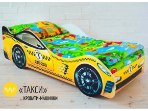 Кровать детская машина Такси в Чёрмозе - chyormoz.magazinmebel.ru | фото